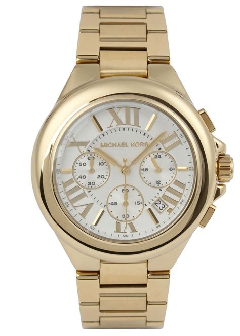 mens michael kors channing gold watch|Michael Kors gold watch price.